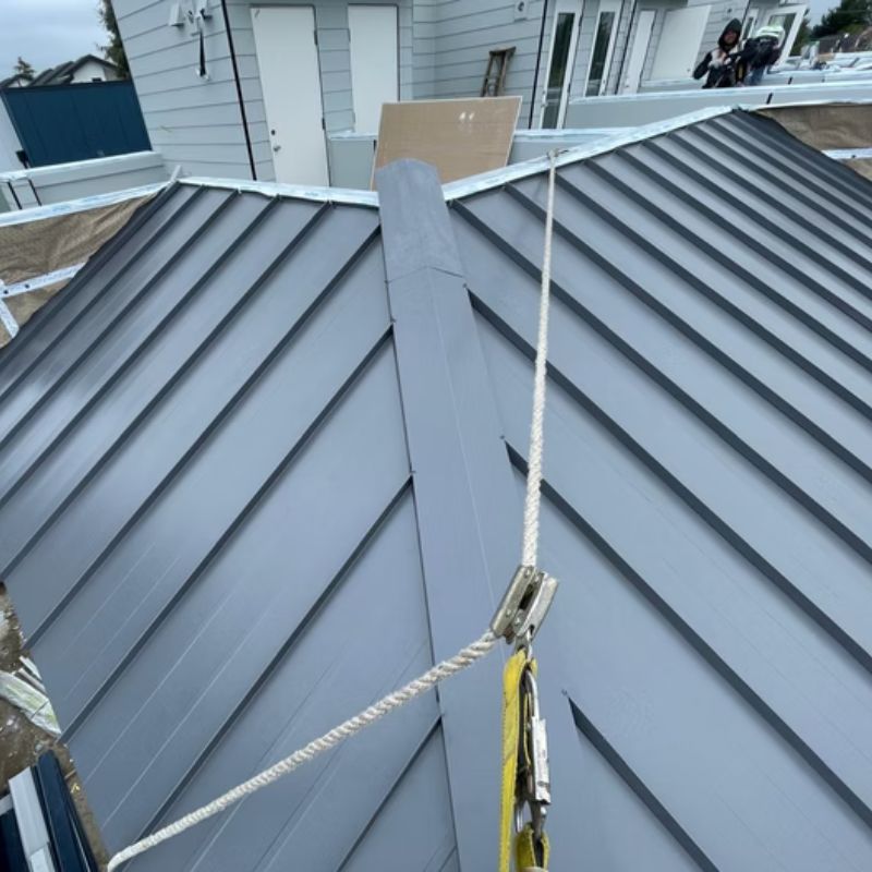 Metal roofing installation Bothell WA - DGO Roofing