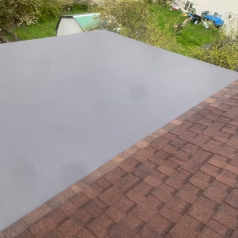 PVC flat roofing installation Greater Seattle area